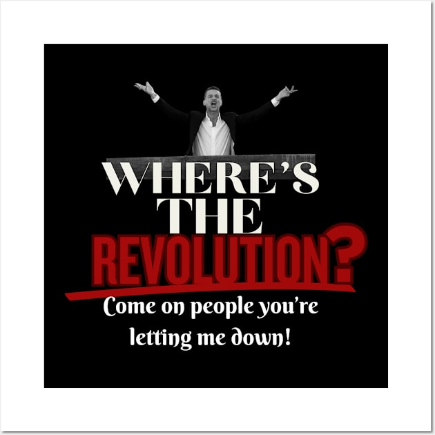 Revolution Wall Art by GenXDesigns